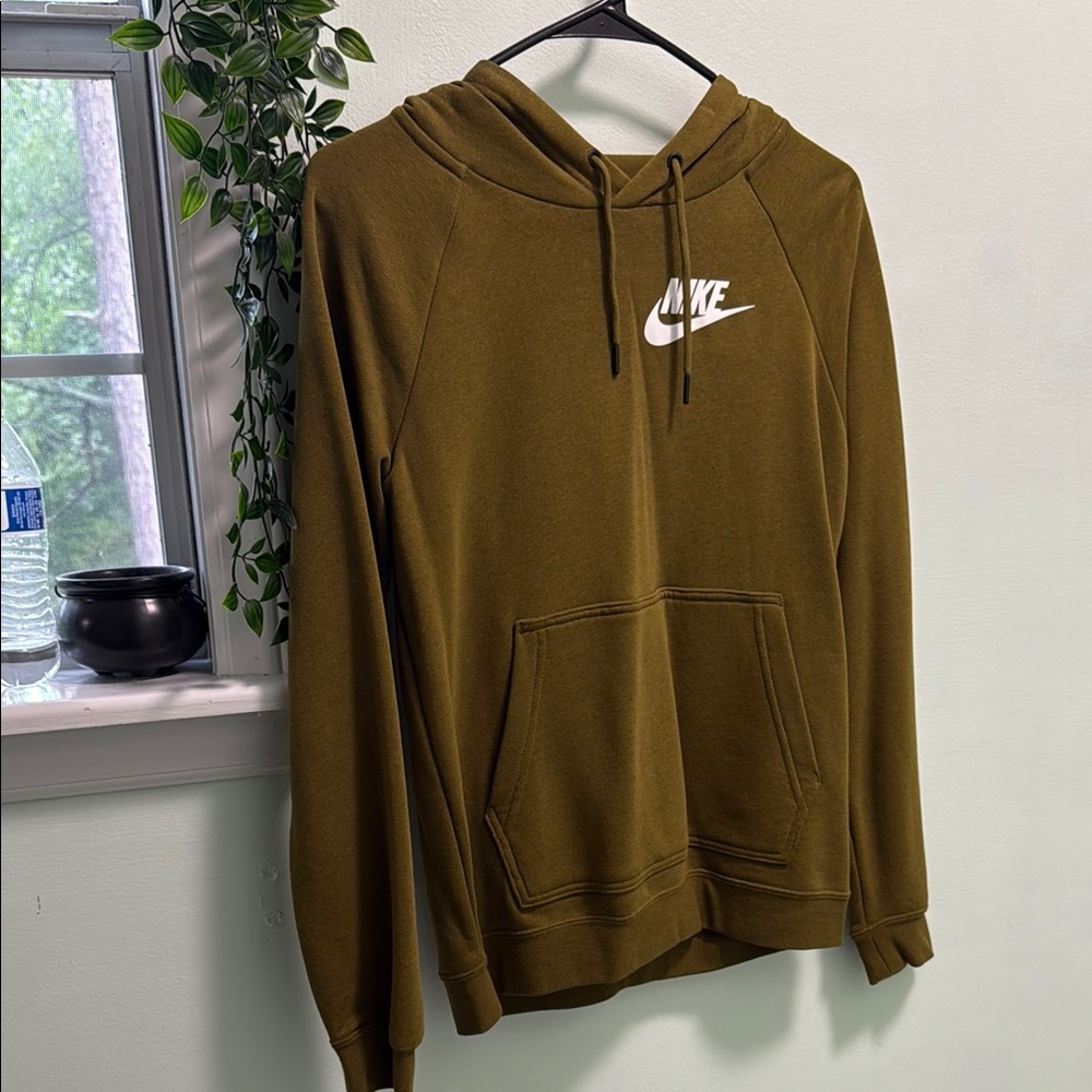 Nike Olive Green Hoodie